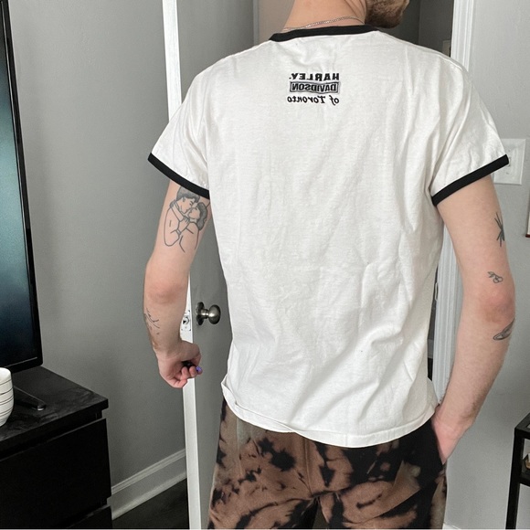 Harley Davidson vintage ringer tee - Picture 5 of 5